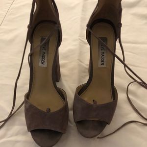 Steve Madden Chunky Strap up High Heels